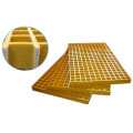 FRP GRP Fiberglass Grating e FRP Grille Wastway